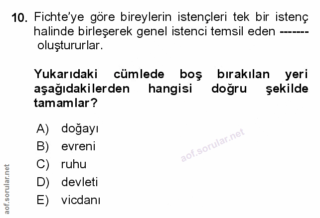 Soru 10