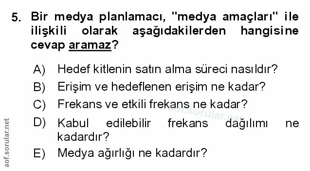 Soru 5