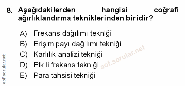 Soru 8