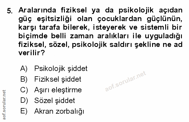 Soru 5