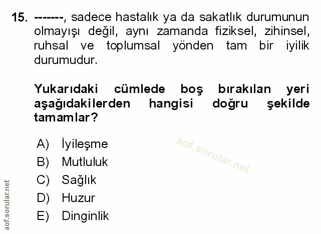 Soru 15
