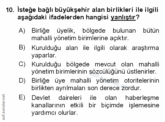 Soru 10