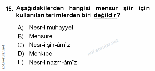 Soru 15