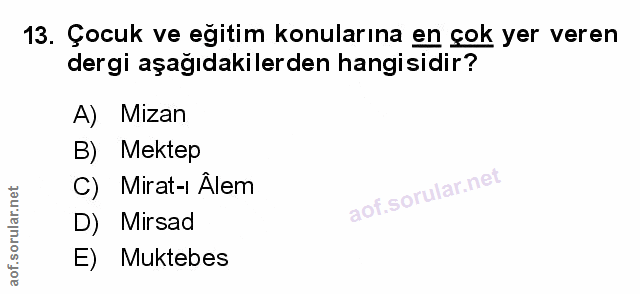 Soru 13
