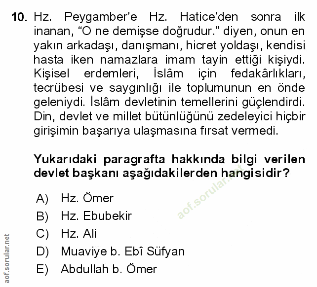 Soru 10