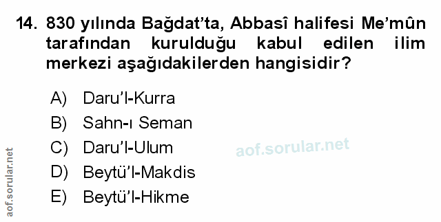 Soru 14