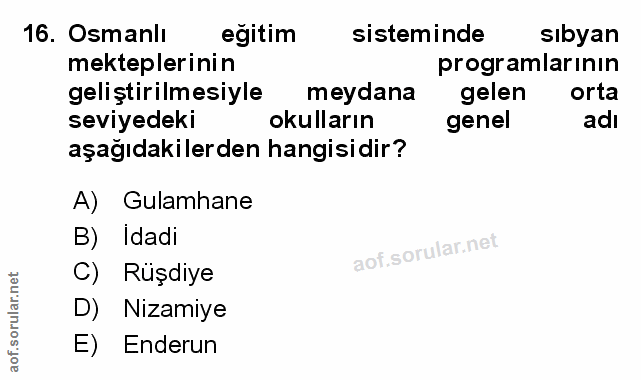 Soru 16