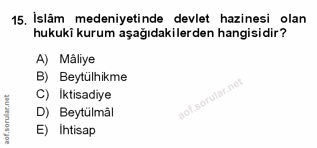 Soru 15
