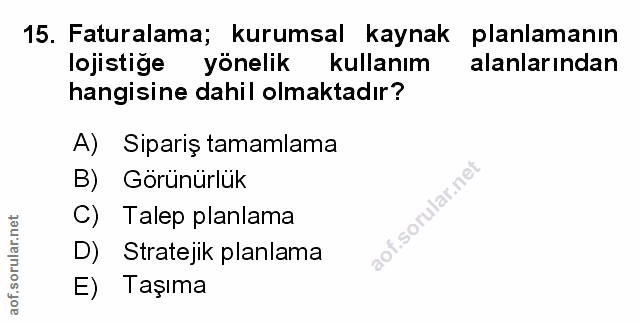 Soru 15