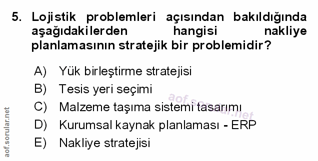 Soru 5
