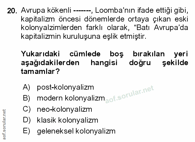 Soru 20
