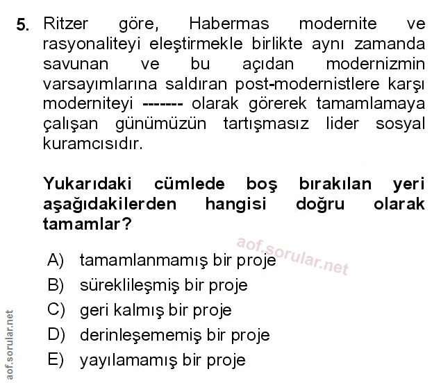 Soru 5