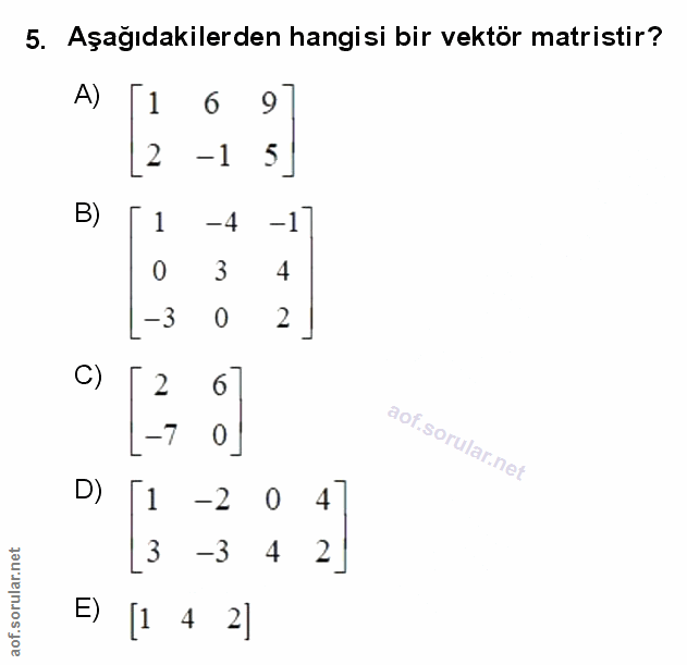 Soru 5