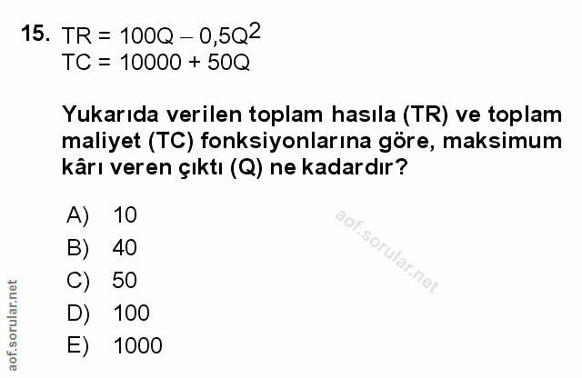 Soru 15