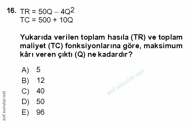 Soru 16