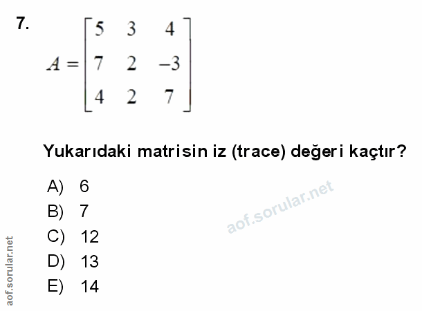 Soru 7