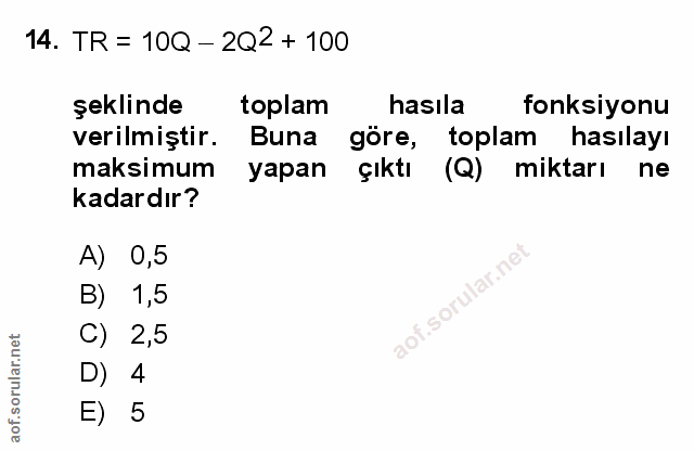 Soru 14