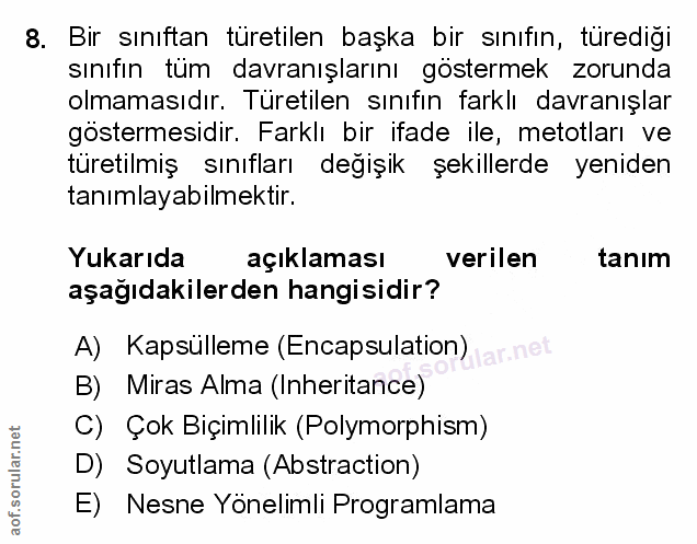 Soru 8