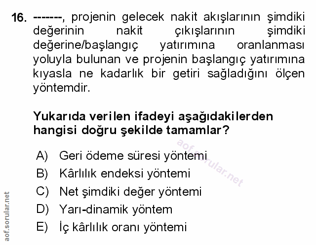 Soru 16