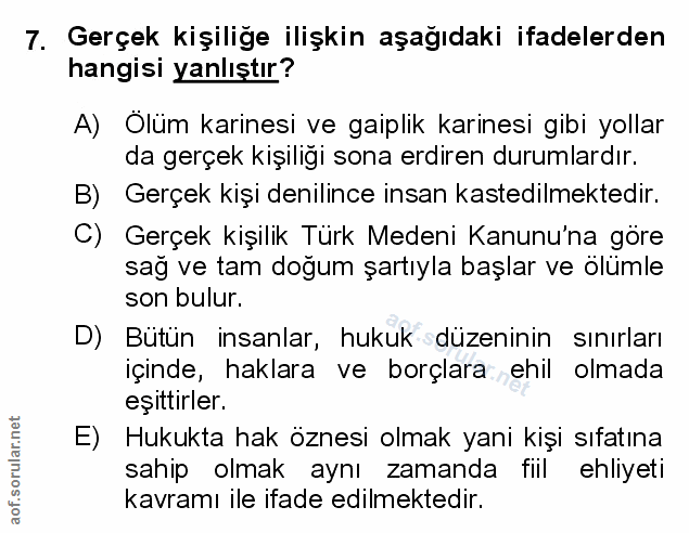 Soru 7