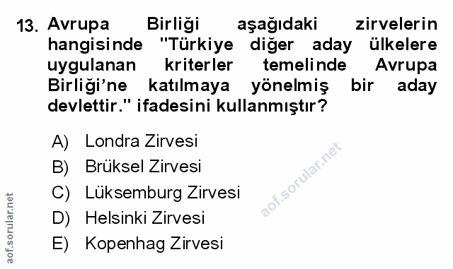 Soru 13