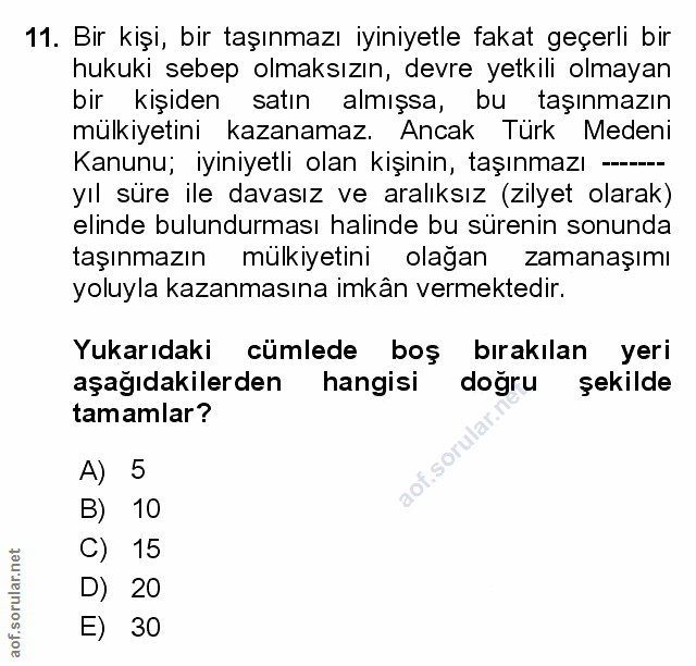 Soru 11