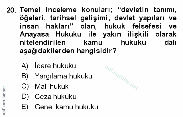 Soru 20