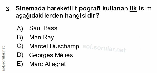 Soru 3