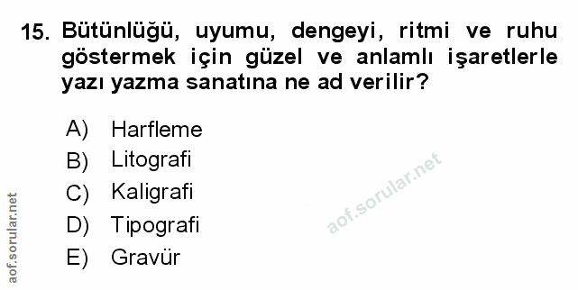 Soru 15