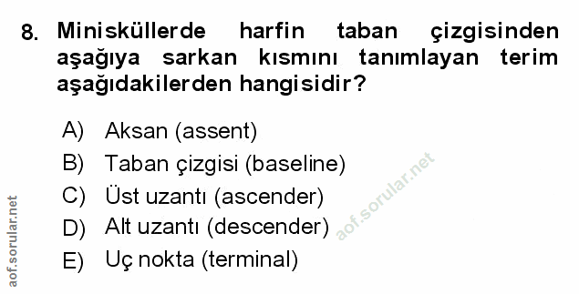 Soru 8
