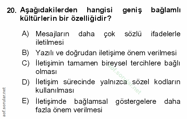 Soru 20