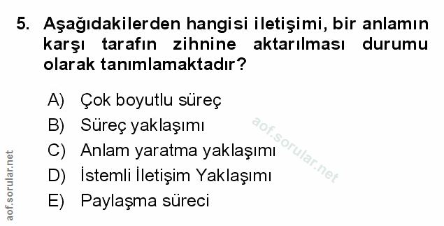 Soru 5