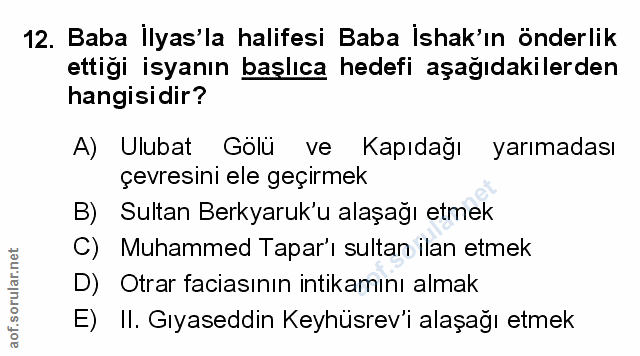 Soru 12