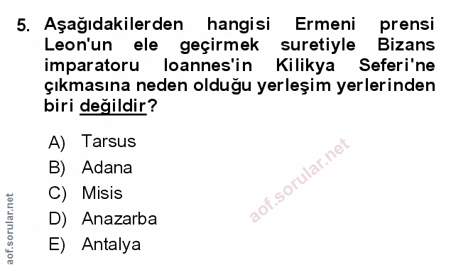 Soru 5