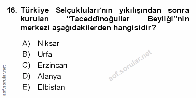 Soru 16
