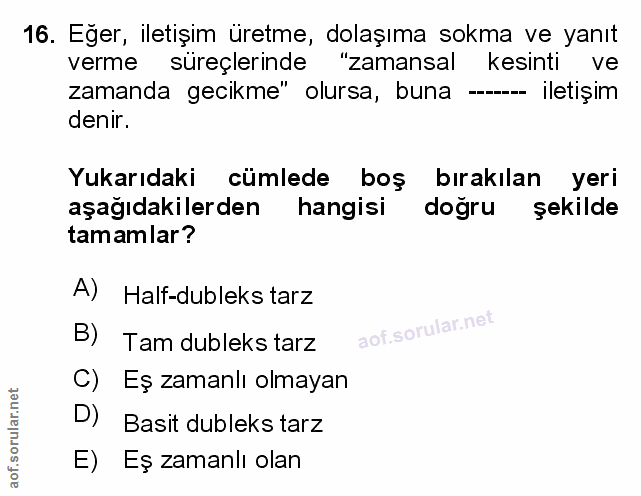 Soru 16