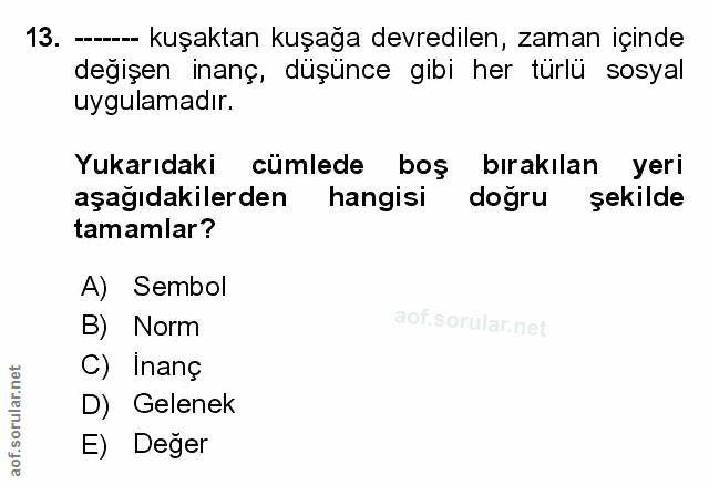 Soru 13
