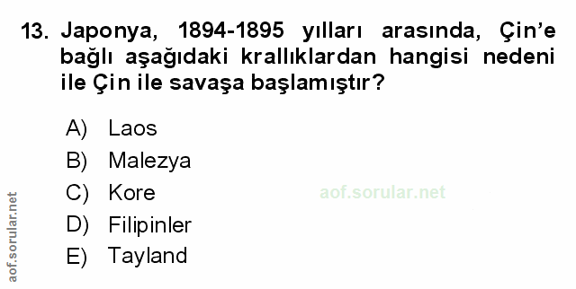 Soru 13