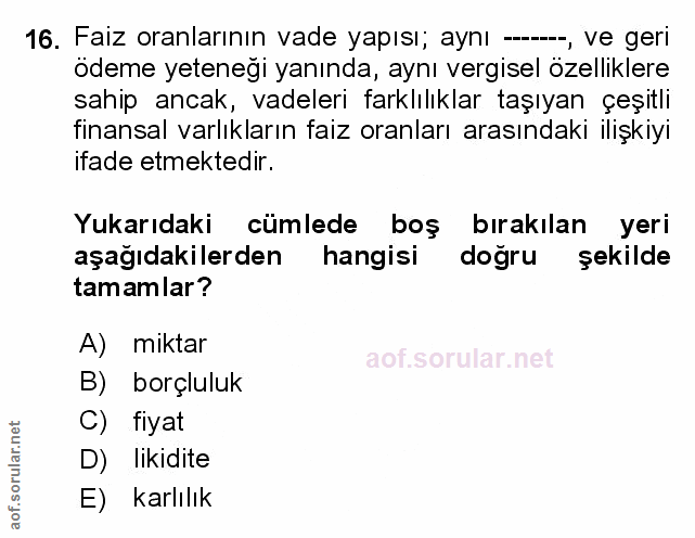 Soru 16