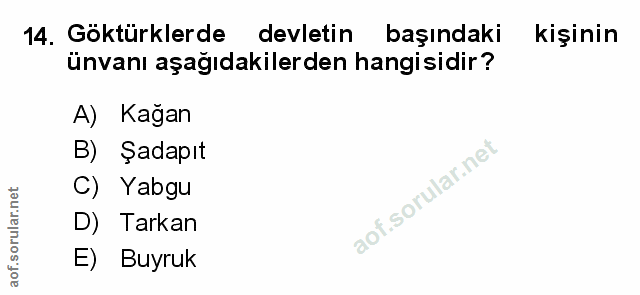 Soru 14