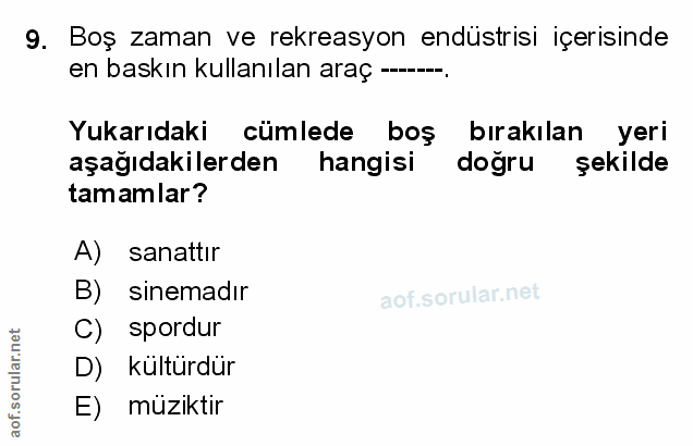 Soru 9