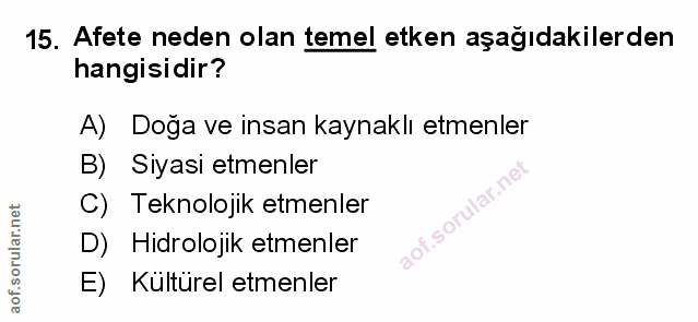 Soru 15