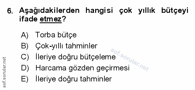 Soru 6