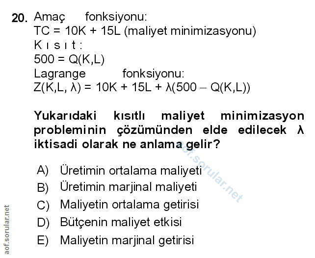 Soru 20
