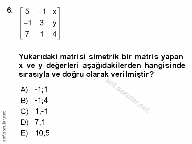 Soru 6