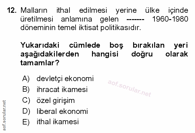 Soru 12
