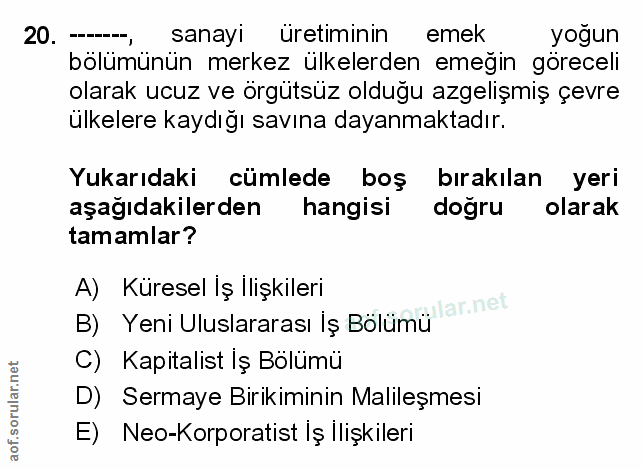 Soru 20