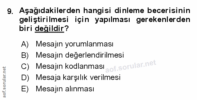 Soru 9