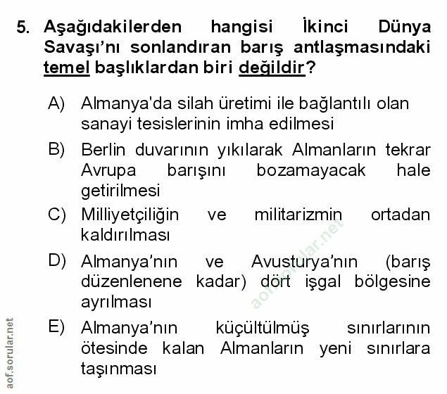 Soru 5