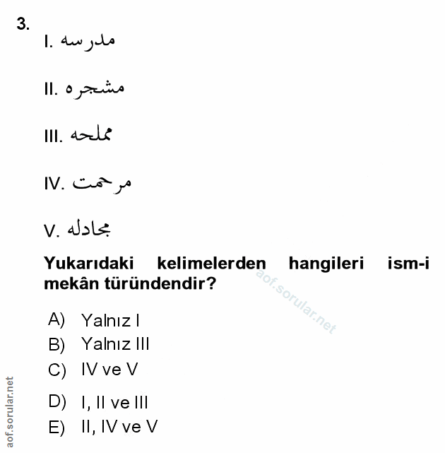 Soru 3